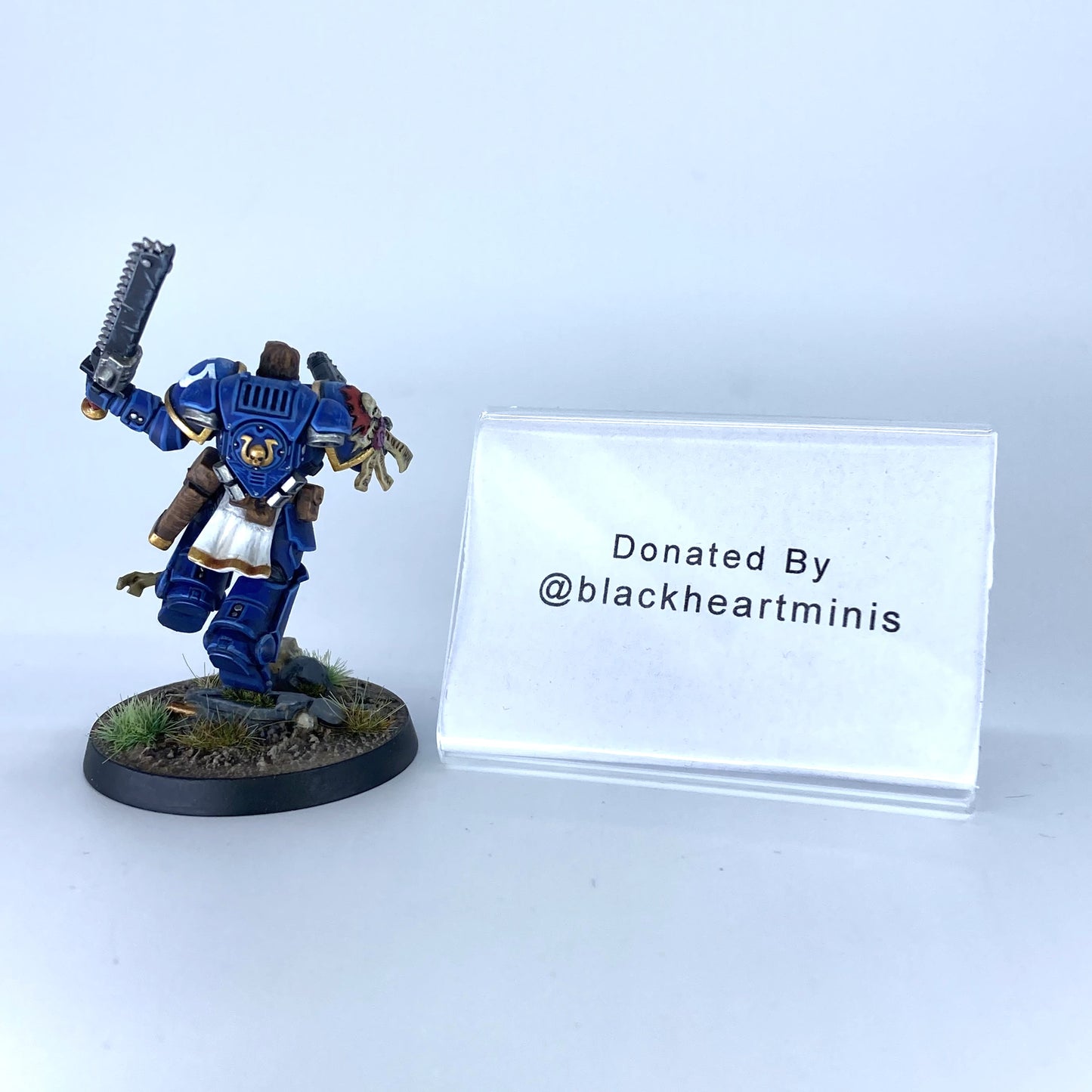 Ultramarines Lieutenant Titus - Donated By @blackheartminis