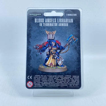 Blood Angels Librarian in Terminator Armour - Warhammer 40K - Games Workshop Online Only Range - Brand New