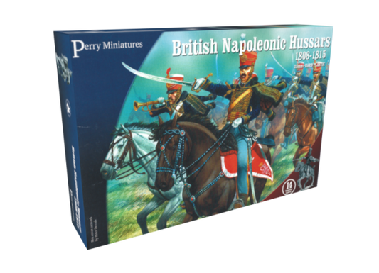 British Napoleonic Hussars - Black Powder - Brand New - Perry Miniatures