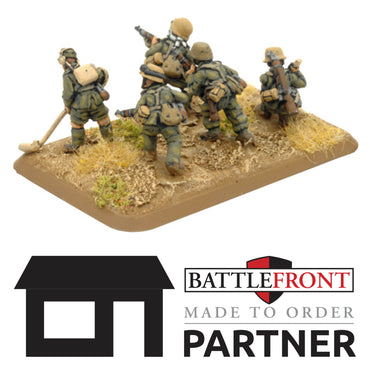 Pre-order: Afrika Korps DAK Pioneer Platoon - Made to Order - Battlefront Miniatures