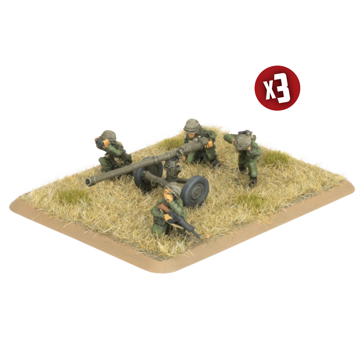 Pre-order: WW3: 105mm Anti-Tank Section - Team Yankee - Battlefront Miniatures - Brand New