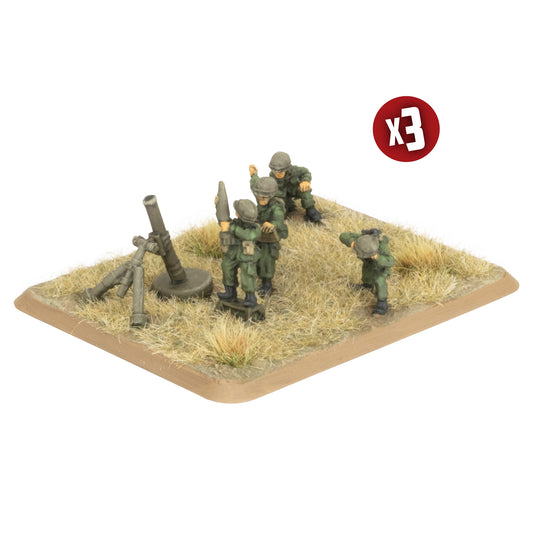 Pre-order: WW3: 120mm Mortar Battery - Team Yankee - Battlefront Miniatures - Brand New