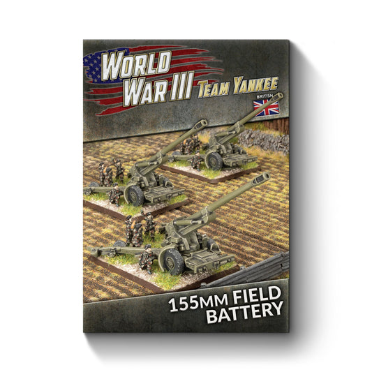 Pre-order: WW3: 155mm Field Battery - Team Yankee - Battlefront Miniatures - Brand New