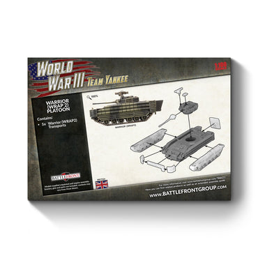 Pre-order: WW3: Warrior WRAP 2 Upgrade - Team Yankee - Battlefront Miniatures - Brand New