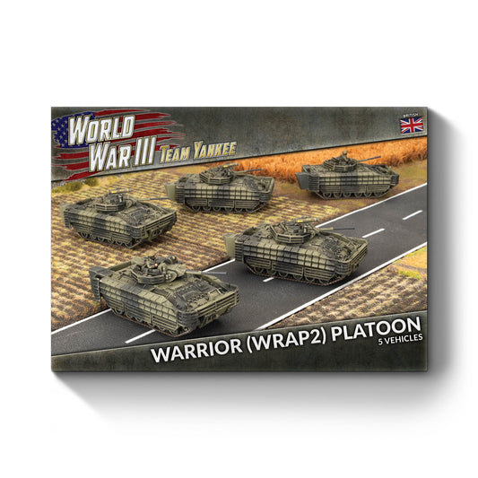 Pre-order: WW3: Warrior WRAP 2 Upgrade - Team Yankee - Battlefront Miniatures - Brand New