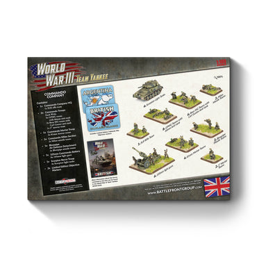 Pre-order: WW3: British Commando Army Set-Falklands Limited Edition - Team Yankee - Battlefront Miniatures - Brand New