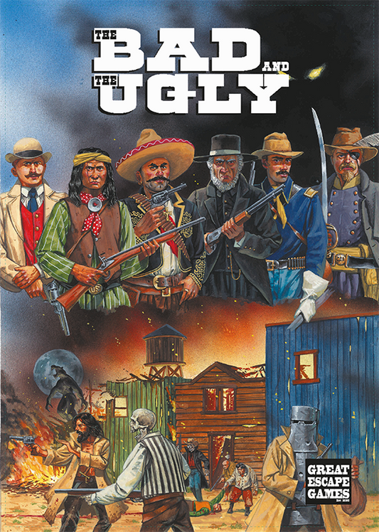 The Bad & The Ugly Rulebook - Dead Man's Hand - Brand New - Great Escape Games