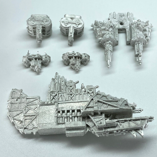 Ork Terror Ship - Battlefleet Gothic Warhammer Games Workshop Metal X4088