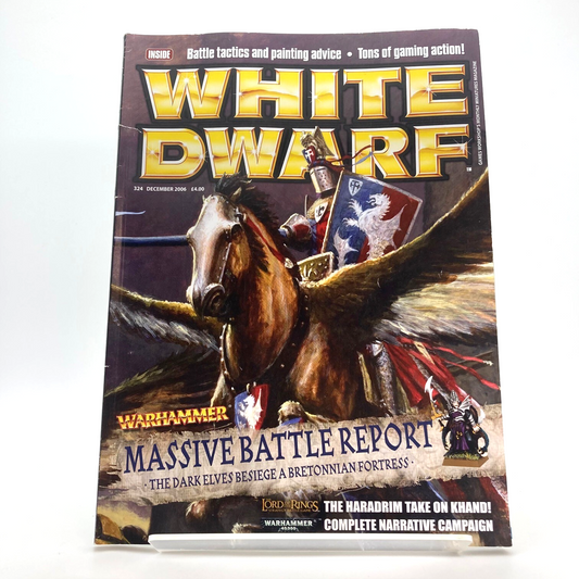 White Dwarf 324 Magazine Games Workshop Warhammer Fantasy 40,000 40K M1886