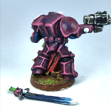 Metal Classic Space Marine Librarian - Painted - Warhammer 40K C3424