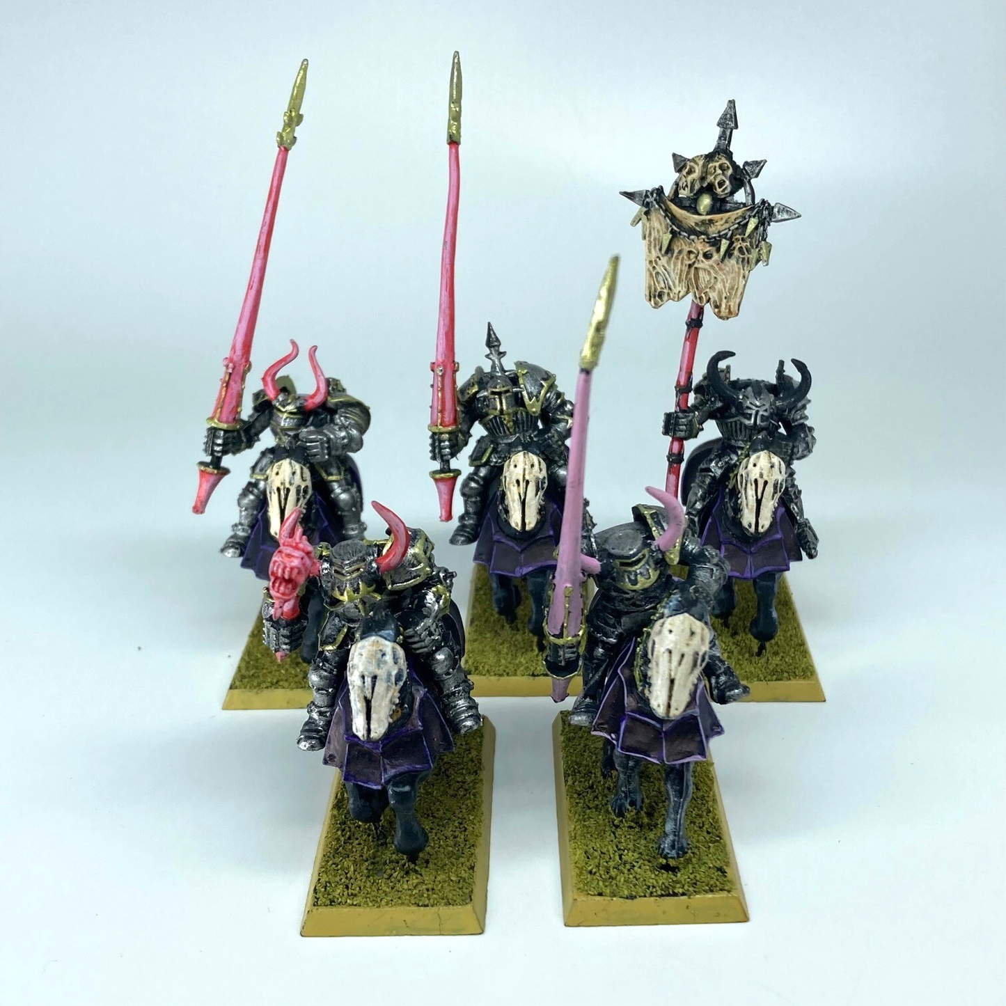 Chaos Knight Regiments - Warriors Of Chaos - Warhammer Fantasy Part Metal C5672