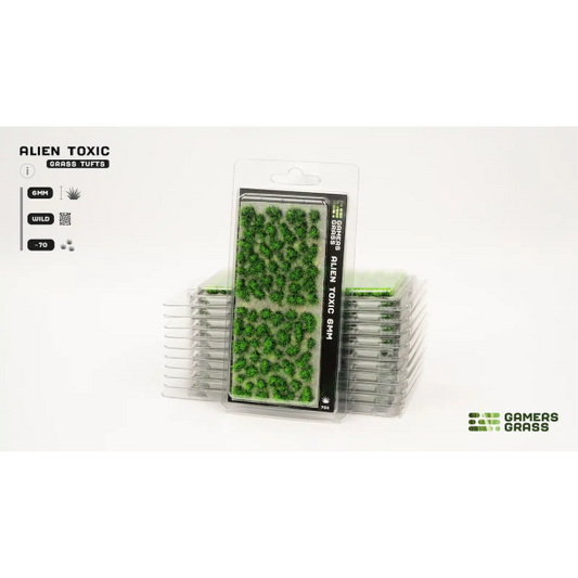 Alien Toxic Grass Tufts 6mm - Model Basing - Gamers Grass