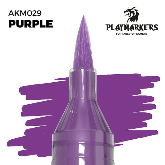 Purple - Playmarker - Brand New - Acrylic Paint Pens AK Interactive