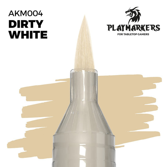Dirty White - Playmarker - Brand New - Acrylic Paint Pens AK Interactive