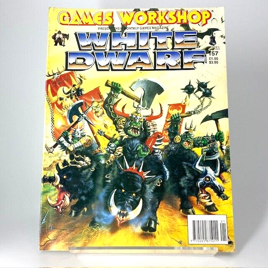 White Dwarf 157 Magazine Games Workshop Warhammer Fantasy 40,000 40K M1025