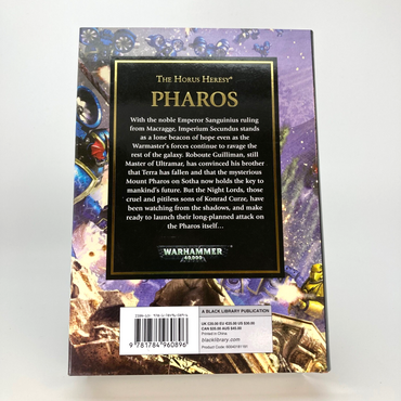 Pharos - Guy Haley - 2015 - Hardback - Black Library Horus Heresy M1792