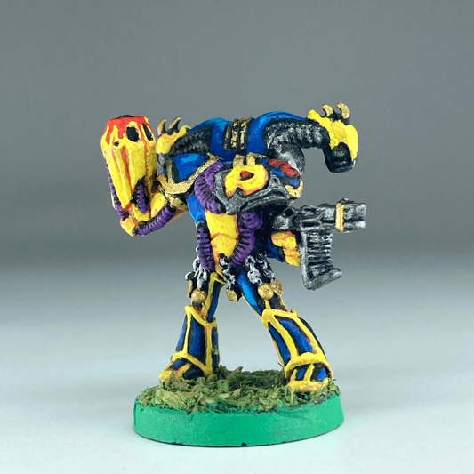 Tzeentch Renegade Chaos Marine - 1st Edition - 1989 Metal - Warhammer 40K X13933
