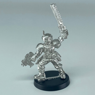 Cadian Lieutenant - Imperial Guard - GW Warhammer 40K Classic Metal X7049