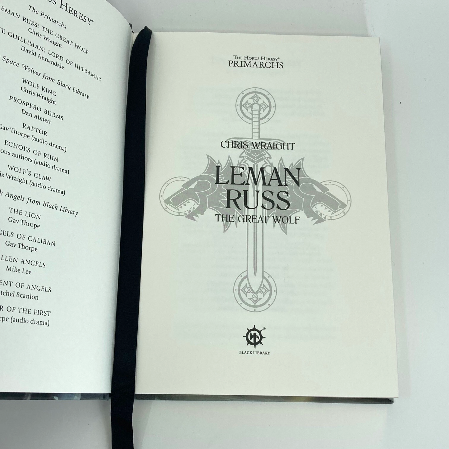 Leman Russ: The Great Wolf - Limited Edition - Black Library Warhammer M1906