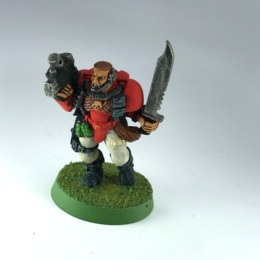 Blood Angels Scout Space Marines - Warhammer 40K Metal Painted X841