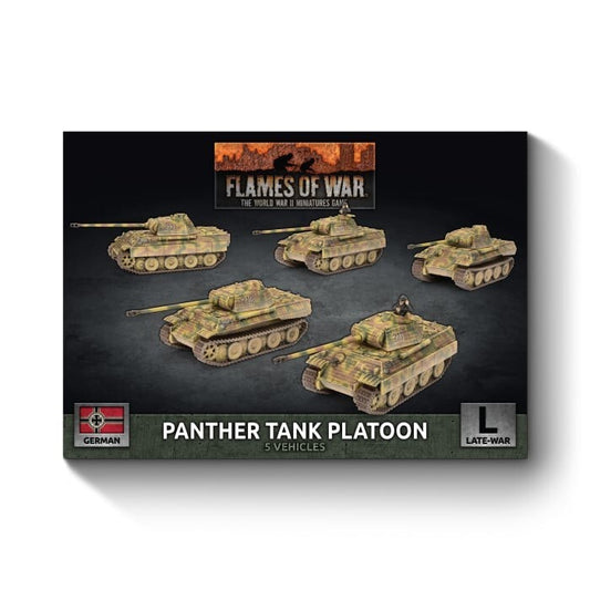 Panther Tank Platoon - Late-War - Brand New - Flames of War