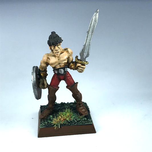 Metal Classic Wood Elves Elf Warrior - Painted - Warhammer Fantasy X10820