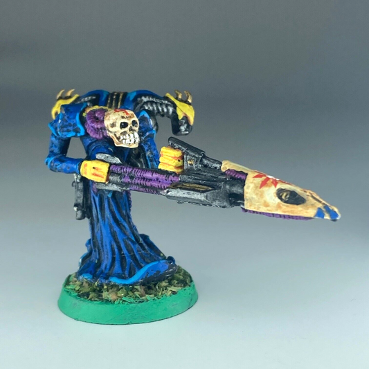 Tzeentch Renegade Chaos Marine - 1st Edition - 1989 Metal - Warhammer 40K X13578