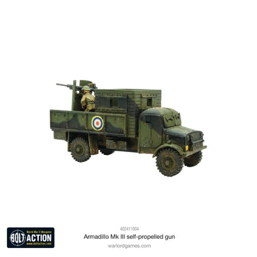 British Armadillo MK III - Brand New - Warlord Games Bolt Action Miniatures