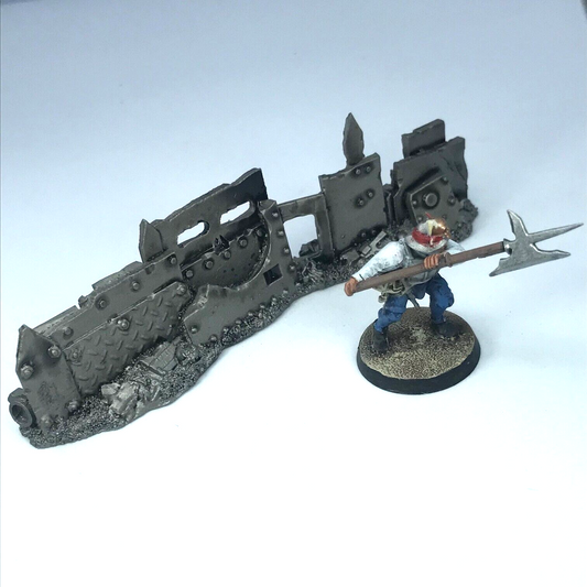 Wall Barricade Urban Scenery - Model for Scale only - Warhammer 40K C2954
