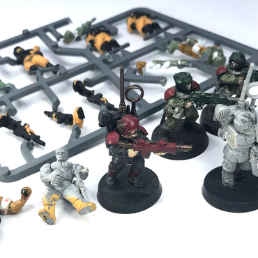 Classic Imperial Guard Infantry Bundle Sprue Spares - Warhammer 40K C3702