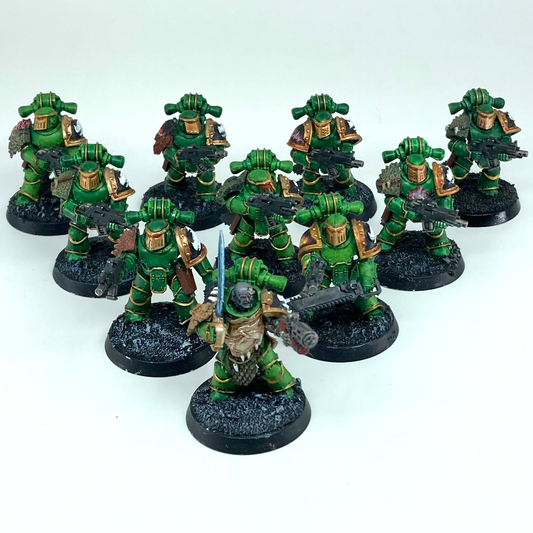 Tactical Squad - Salamanders - Painted - Warhammer Horus Heresy GW C2845