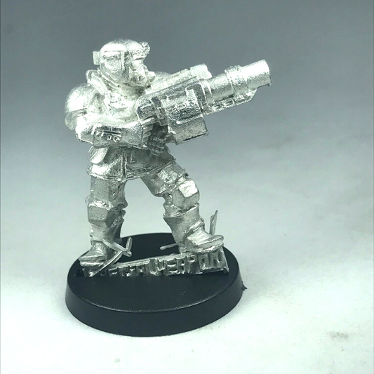 Metal Imperial Guard Kasrkin With Grenade Launcher - Warhammer 40K X3502