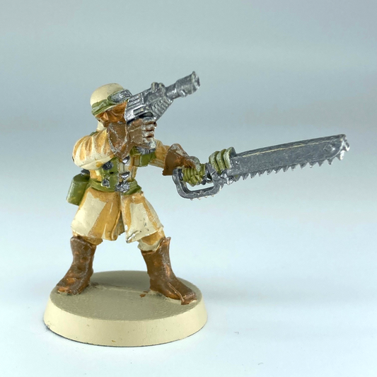 Steel Legion Sergeant - Imperial Guard - Warhammer 40K Classic Metal GW X13680