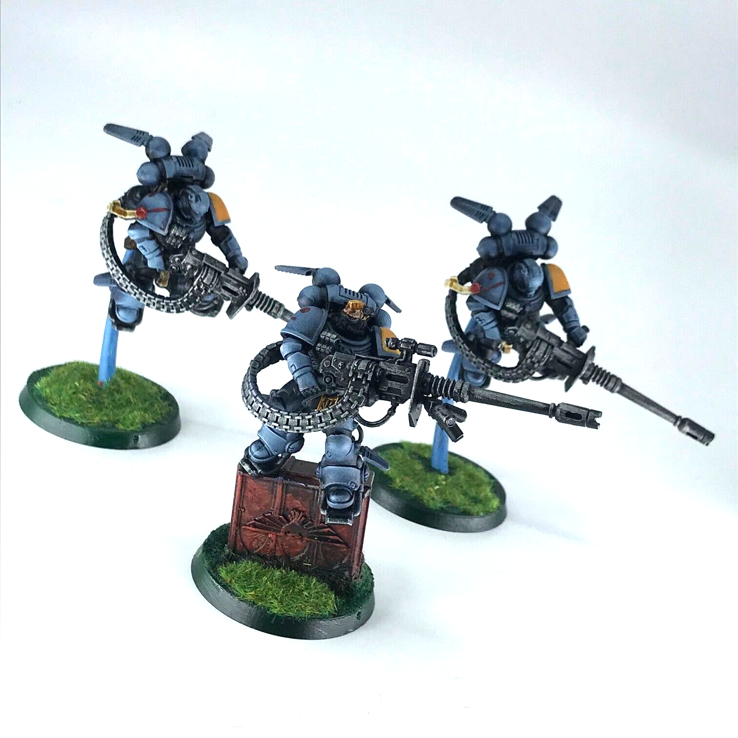 Primaris Vanguard Suppressor Squad Space Wolves Painted Warhammer primaris-vanguard-suppressor-squad-space-wolves-painted-warhammer