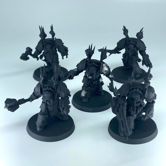 Chaos Terminators - Chaos Space Marine - Warhammer 40K games Workshop C5314