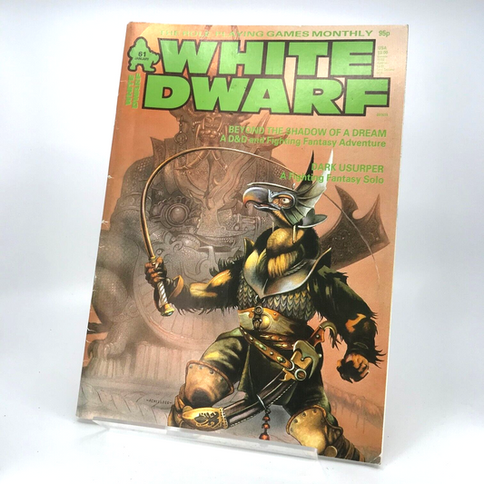 White Dwarf 61 Magazine Games Workshop Warhammer Fantasy 40,000 40K M358