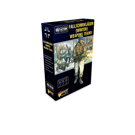 Fallschirmjager (Winter) Weapons Teams - Warlord Games Bolt Action Miniatures