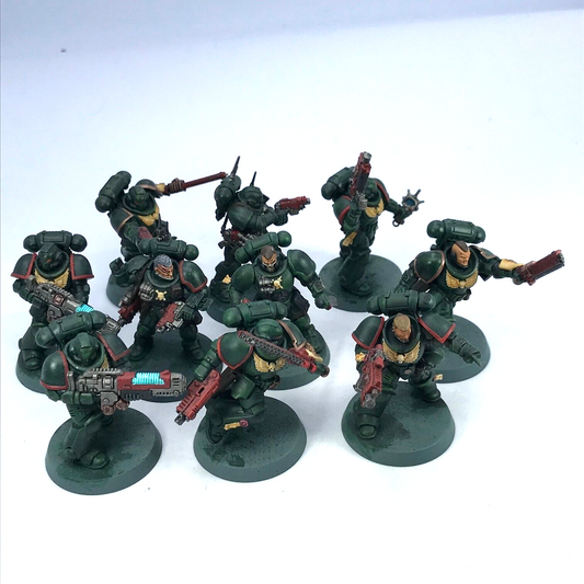 Various Dark Angel Primaris Marines - Painted - Warhammer 40K C3718