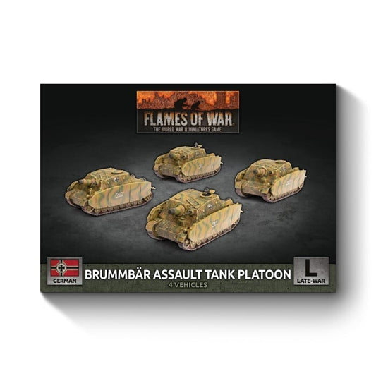 Brummbar Assault Tank Platoon - Late-War - Brand New - Flames of War