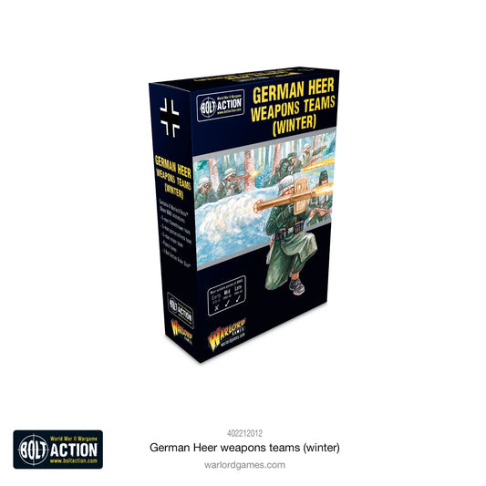 German Heer Weapons Teams (Winter) - Warlord Games Bolt Action Miniatures