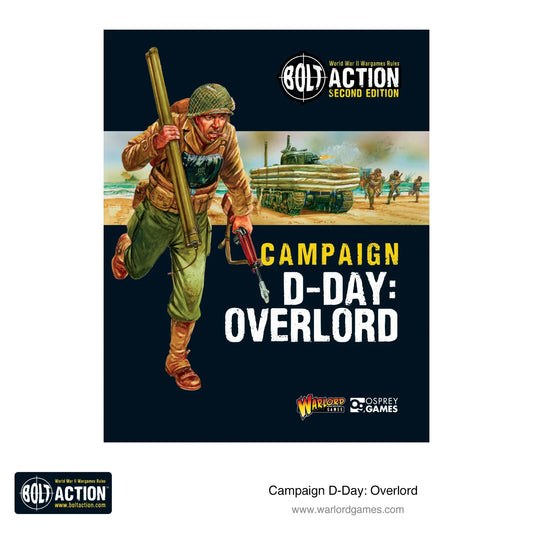Campaign D-Day: Overlord - Brand New - Warlord Games Bolt Action Miniatures