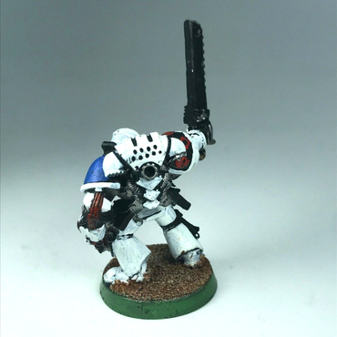 Classic Space Marine Apothecary Command HQ Painted - Warhammer 40K X6922