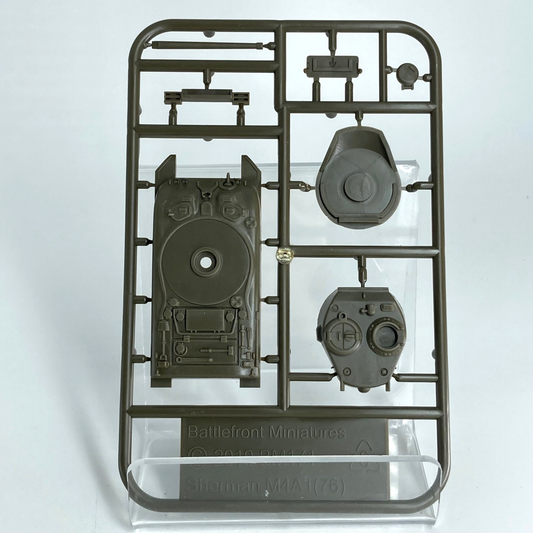 M4 Sherman: M4A1 76 Upgrade Sprue (Late War) - American - Flames of War C4097