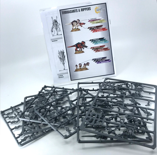 Tyranid Termagants & Rippers Parts on Sprues Spares - Warhammer 40K C7