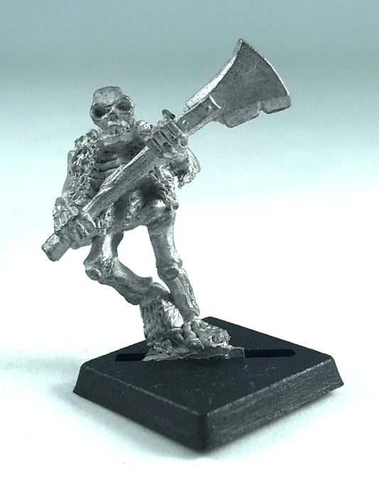 Classic Metal Undead Skeleton Warrior Infantry Halberd - Warhammer Fantasy X2876