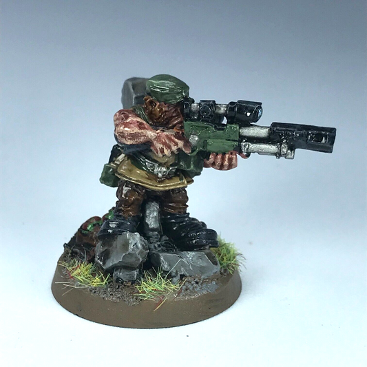 Ratling Sniper Scout Halfling Imperial Guard - Painted - Warhammer 40K X12476