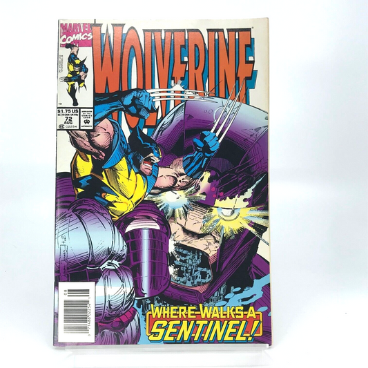 Marvel Wolverine Issue 72 - Original Vintage Comic - Marvel Comics D140