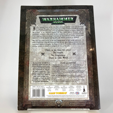 Core Rules - 3rd Edition - Rulebook - Heavily Used -Warhammer 40K GW M1184
