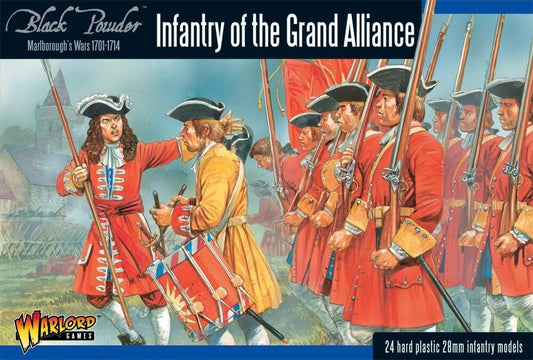 Marlborough's Wars Infantry Of The Grand Alliance - Warlord Games Black Powder