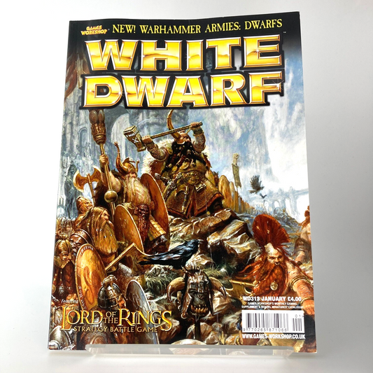 White Dwarf 313 Magazine Games Workshop Warhammer Fantasy 40,000 40K M1856